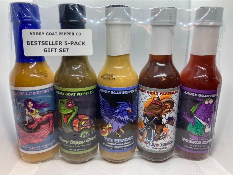 AGPC - Bestsellers 5-Pack Hot Sauce