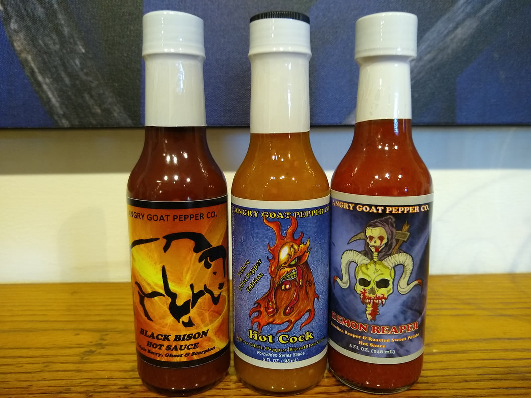 AGPC - Hottest Sauces 3-Pack