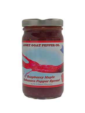 AGPC - Raspberry Maple Habanero Pepper Jam - HOT - BEING DISCONTINUED
